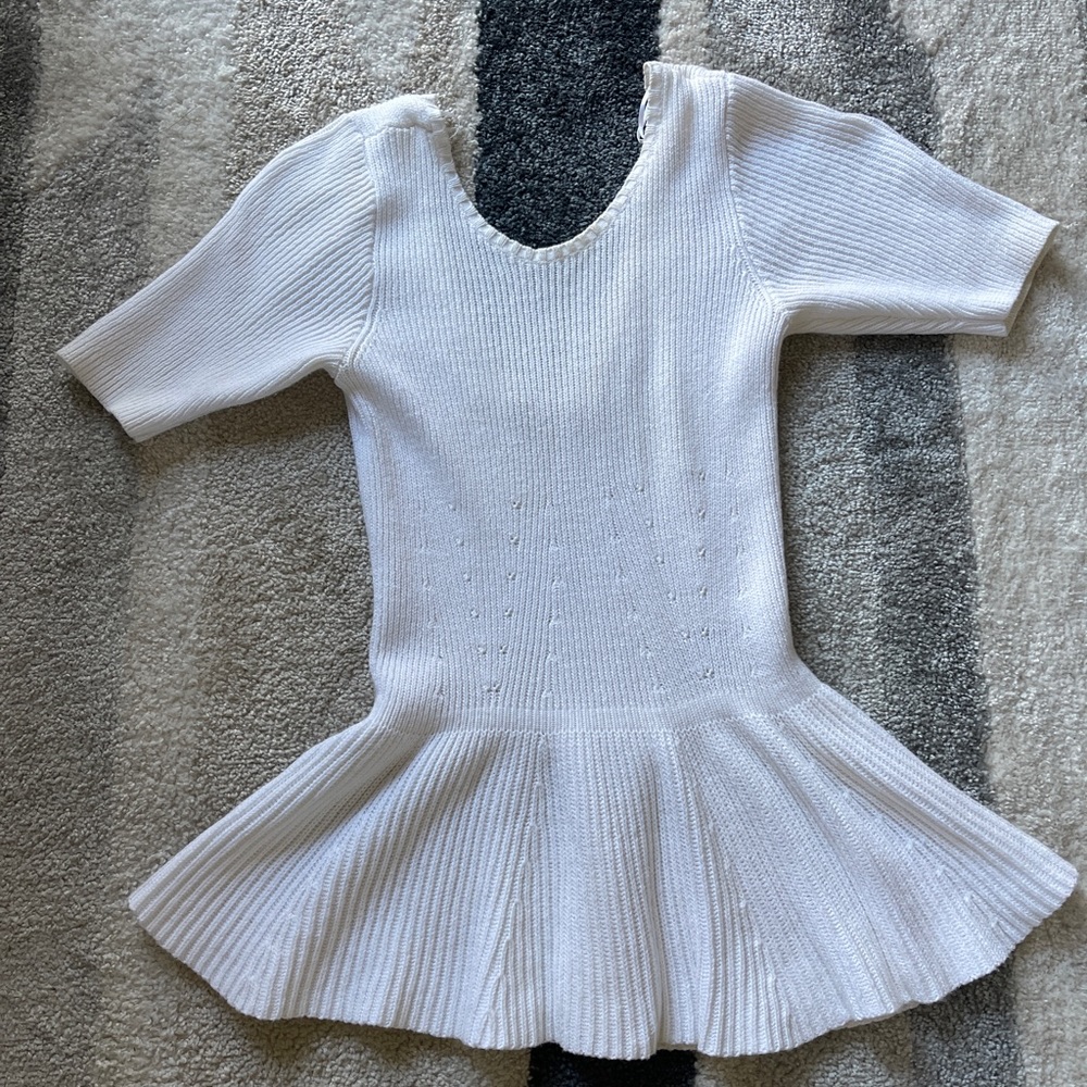 Guess Knit peplum blouse